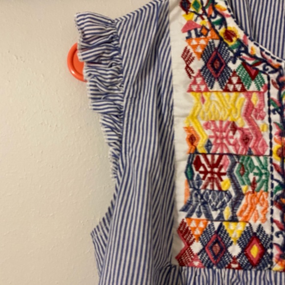 3for$20! Adorable striped embroidered top! - Picture 5 of 6